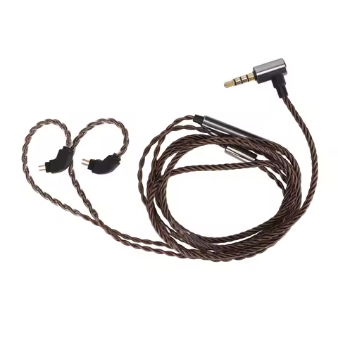 Earphone Cable Earphone Cable Replacement Headphone Cable with Mic for 2 Pin 0.78mm Headphones for W