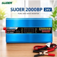 SUOER 2000BP Standard Sine Inverter 24V - 220V Model FPC-2000BP - Full capacity 24v-2000BP Suoer