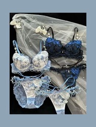 日本🇯🇵明日花水鑽性感內衣，bra set ,push up bra