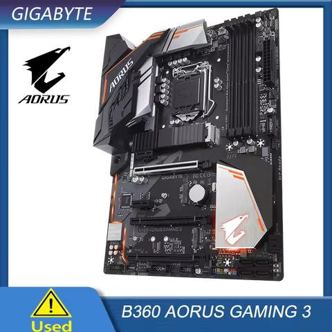 Gigabyte B360 AORUS GAMING 3 LGA 1151 DDR4 64G HDMI DVI Desktop PC Motherboard
