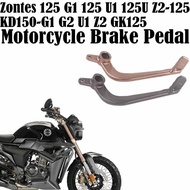 Motorcycle Brake Pedal Rear Foot Rest Pedal Rod Arm Swingarm Tools For Zontes 125 G1 125 U1 125U Z2-