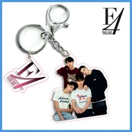 F4 Thailand Acrylic Key Chain Thai idol group Boys Over Flowers Transparent Keyring Hanging Up TDram