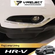 Honda HR-V Fog Lamp Chrome Lining Body Foglights Car Styling Decoration HRV / VEZEL 2015-2019 V Poje
