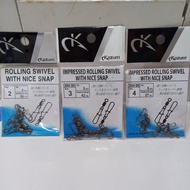 Snap casting rolling swivel swivel fishing snap fishing with nice snap kazuri