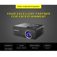 OWLENZ SD80 ปี 2018 Projector Gaming เล่นเกมส์ คมชัด 2300 LUMEN By Mastersat + จอยเกมส์ 1 อัน+