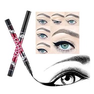 2pcs 36H Black Eyeliner Pencil Long Lasting Waterproof Liquid Eyeliner Pen Natural Eye Liner Makeup