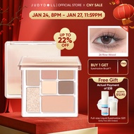 Judydoll 橘朵 Playful All-in-one Palette Eyeshadow Blusher Long Lasting Blush Shadow Highlighter