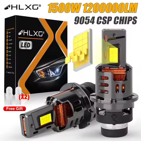 D2S D4S Led Car Headlight Canbus HID D2R D4 D1S D3S D5S Led Xenon Bulb 1:1 Turbo D1R Led Car Lamp Au