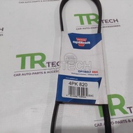 FANBELT OPTIBELT TOYOTA STARLET 1.3 CAPSULE 4PK820 4PK 820 NAVARA