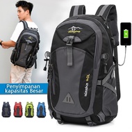 40L Men's Backpack Waterproof Hiking Travel Camping Bag Backpack Fashion Men Women Waterproof Backpa
