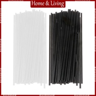 AOTO 50Pcs 20cmx4mm Fiber Sticks Reed Sticks Diffuser Aroma Volatile Rod for Home  Diffuser Home Decoration