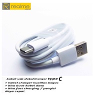 (white) Usb type C charger cable realme C63 4G (RMX3939) - realme C63 5G (RMX3950)
