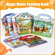 Water Pen Magic Water Magic Book Water Book Colouring Drawing Book Doodle With Magic Pen Educational
