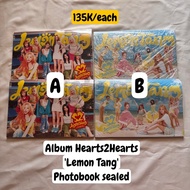 Album HEARTS2HEARTS LEMON TANG PHOTOBOOK SEALED
