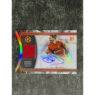 2022-23 Topps UEFA Champions League Museum Collection Autograph Relic Card 050/199 - Darwin Nunez