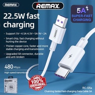 Original REMAX 5A Super Fast Charging Type-C 2 meter 1 meter for Huawei Data Cable RC-175a RC-183a M