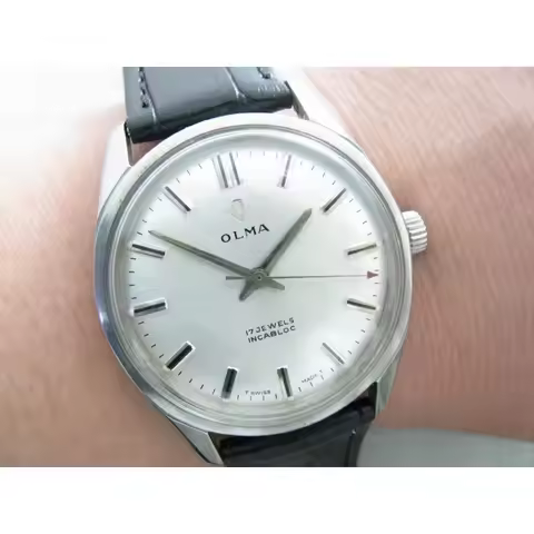 1980S OLMA vintage suisse mechanical watch ETA 2750 manual