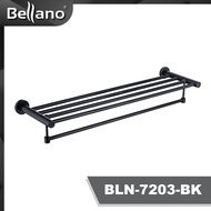BELLANO STAINLESS STEEL TOWEL SHELF 75CM BLN-7203RG/BK/MG