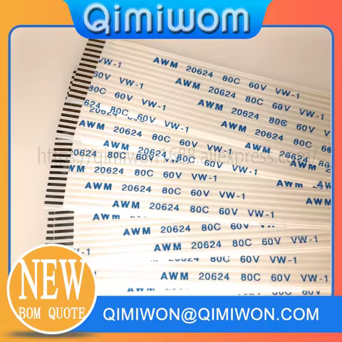 2PCS/LOT FFC/FPC flat cable flexible cable layout 1.25mm 4P/6P/8P/10P-26P same side A type