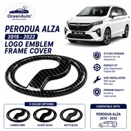 Perodua Alza 2019-2022 logo emblem frame cover accessories
