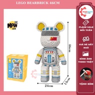 Lego Bearbrick Bear 46cm Large Astronaut MINPIN decor Bearbrick Astronaut 46cm- BLOCK
