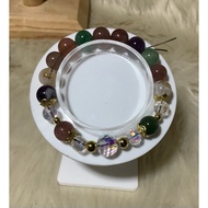 DIY Super8 Stone with Swarovski Ball Bracelet