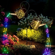 Solar Watering Can Lights Outdoor IP65 Waterproof Garden Decor Solar Garden Lights 8 Multi-Color Cha