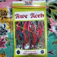 Ready Stok Bibit Cabe Awe Aceh 10Gr - Benih Cabe Merah Keriting Awe