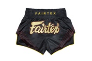 Fairtex Muay Thai Shorts - BS1925 Red Line (ดำ)