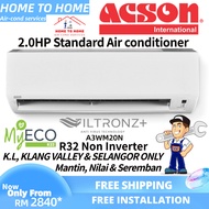 [Installation] Acson 2.0hp (A3WM20N) R32 Standard Non-Inverter Air conditioner