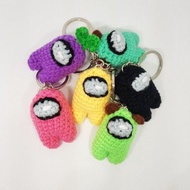 MINI Among Us Crochet Amigurumi Keychain