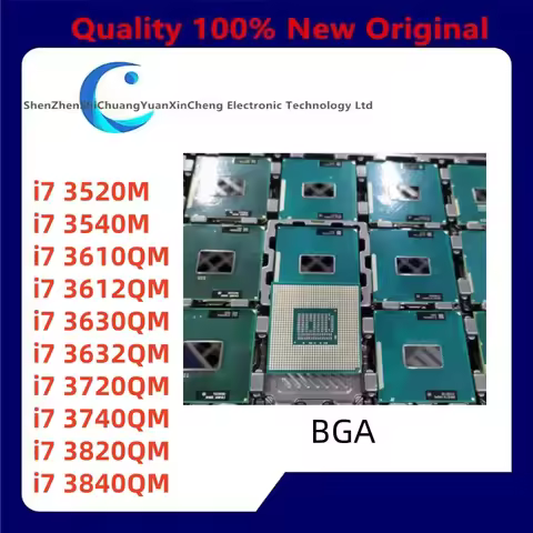 Original Needle Official Version i7 3520M 3540M 3610QM 3612QM 3630QM 3632QM 3720QM 3740QM 3820QM 384