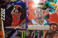 套裝 DRAYMOND GREEN + OTTO PORTER JR. #/175 Gold Foil PRIZM Velocity Laser Lot Panini Court Kings Opti