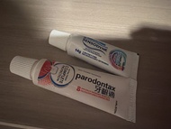 Sensodyne & Parodontax 牙膏 試用裝 20蚊包平郵