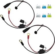 2 PCS Wire Harness Compatible with NOCO GC008 X-Connect, Battery Tender Leads Charger Cable with M10