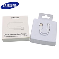 【In Stock】Original Samsung Adapter Type C 3.5 Jack Earphone Cable USB C to 3.5mm AUX Headphones Adap