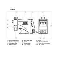 WarrantyAntiscalant/ NaOH Chemical Dosing Metering Pump for RO Water Plant