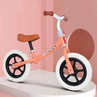 Beige รถขาไถเด็ก จักรยานฝึกการทรงตัว รถจักยานทรงตัว 2ล้อ ใช้ได้อายุ 2-6ขวบ Balance Bike