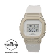 [Watchspree] Casio G-Shock Square Design GM-S5600 Lineup for Ladies' White Resin Band Watch GMS5600G-7D GM-S5600G-7D GM-S5600G-7