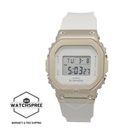 [Watchspree] Casio G-Shock Square Design GM-S5600 Lineup for Ladies' White Resin Band Watch GMS5600G