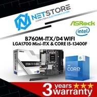 PWP ASROCK B760M-ITX/D4 WiFi Mini-ITX & INTEL CORE I5-13400F PROCESSOR