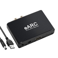 yunhaoSK--Compatible EARC ARC Audio Extractor Black 192Khz Converter for DTS Atoms AC3