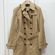 Burberry  蜜金色 卡其 經典 長版大衣 長大衣 風衣外套 外套 風衣