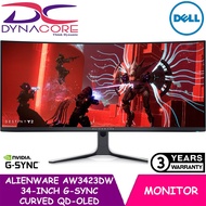 2DZC DYNACORE - DELL ALIENWARE AW3423DW 34-inch G-Sync Curved QD-OLED Gaming Monitor
