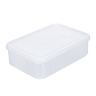 家品太郎 - 凍湯分裝盒 冰箱冷凍儲存盒 食品級專用收納盒套裝（6個小盒子+1個大盒子）[D16-02]