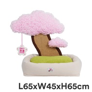 ที่นอนแมว ZEZE Sakura Pine Tree พร้อมแผ่นขัดหนังสือพิมพ์แบบอเนกประสงค์สำหรับฤดูใบไม้ผลิ ฤดูร้อน ฤดูใ