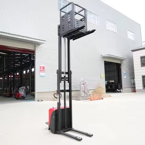 YG Customized Multi-spec Electric Pallet Stacker 1T 1.5T 2T Full Electric CE Factory Outlet Free Shi