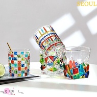 SEOUL Whiskey Glasses Rum Drinking Cocktail Whiskey Glass Cup