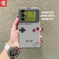 Samsung S24 5G Case - S23FE 5G - S23 5G Latest gameboy Procamera Silicone Motif EZ11