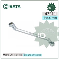 42211 DOUBLE BOX END WRENCH 24MM X 27MM SATA